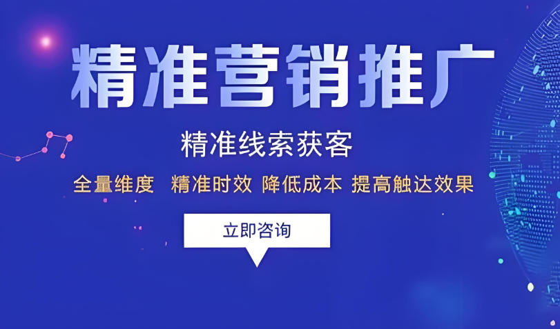 精準(zhǔn)營(yíng)銷推廣精準(zhǔn)營(yíng)銷獲客